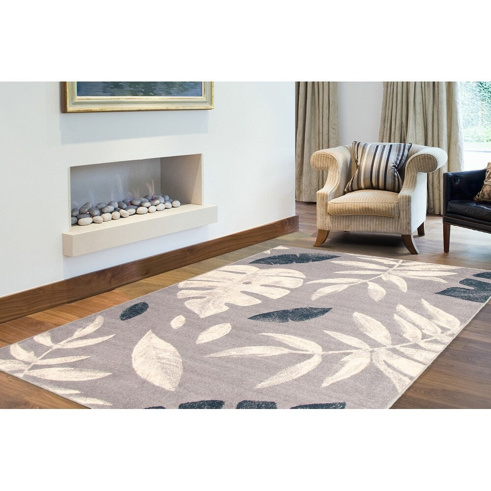 Floral Presly Area Soft Rug