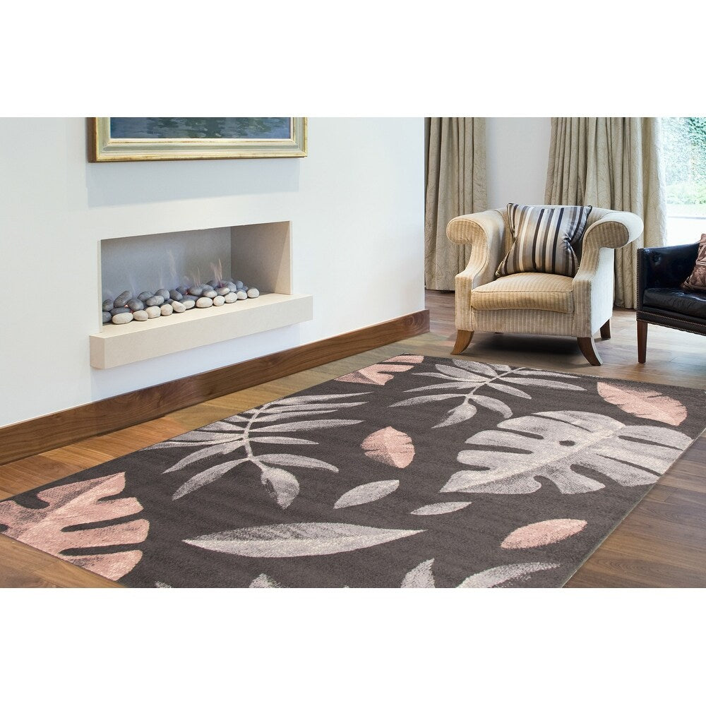 Floral Presly Area Soft Rug