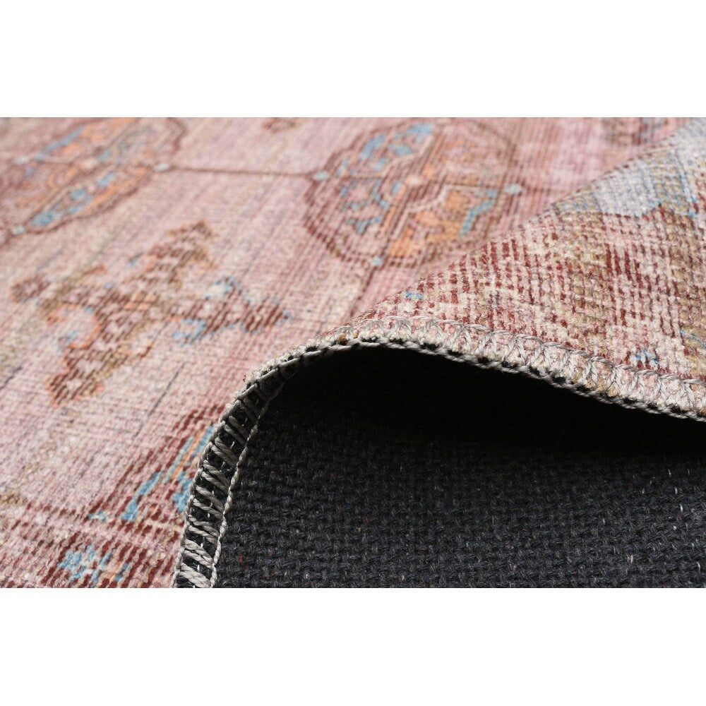 Machine Washable Bohemian & Eclectic Soft Rug