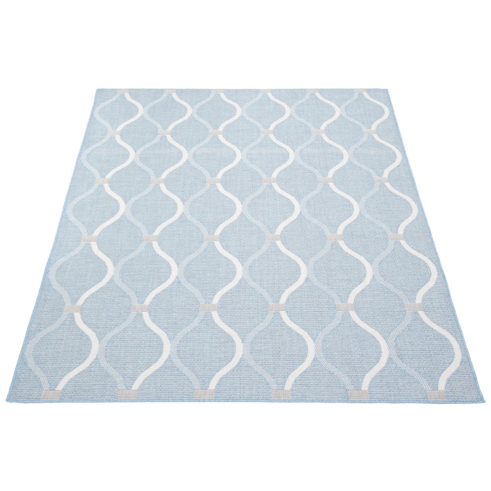 Veranda Abstract Indoor/ Outdoor Soft Rug