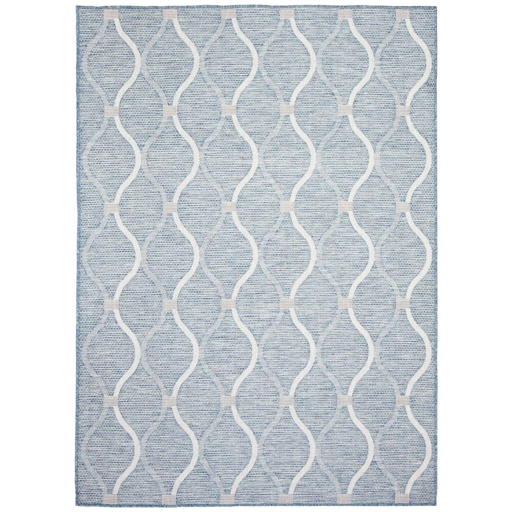 Veranda Abstract Indoor/ Outdoor Soft Rug