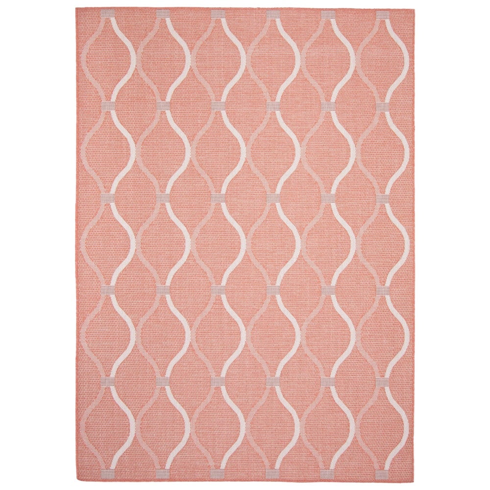 Veranda Abstract Indoor/ Outdoor Soft Rug