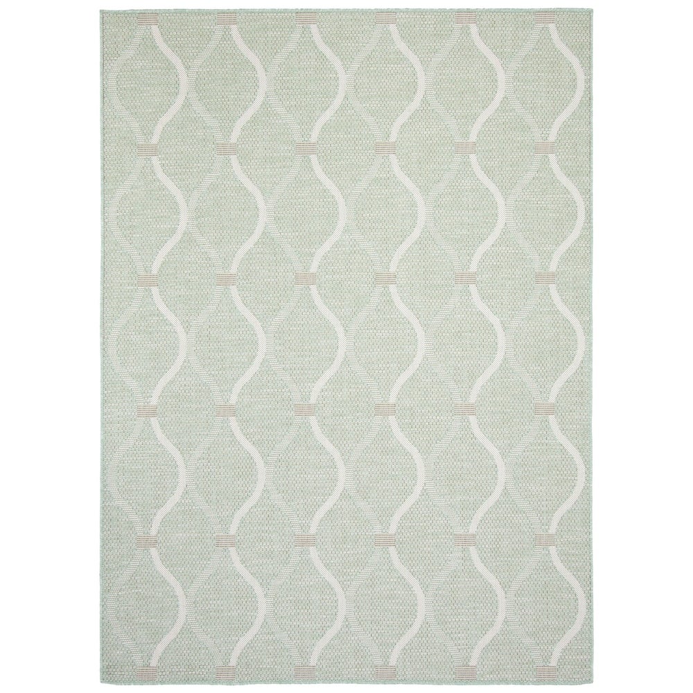 Veranda Abstract Indoor/ Outdoor Soft Rug