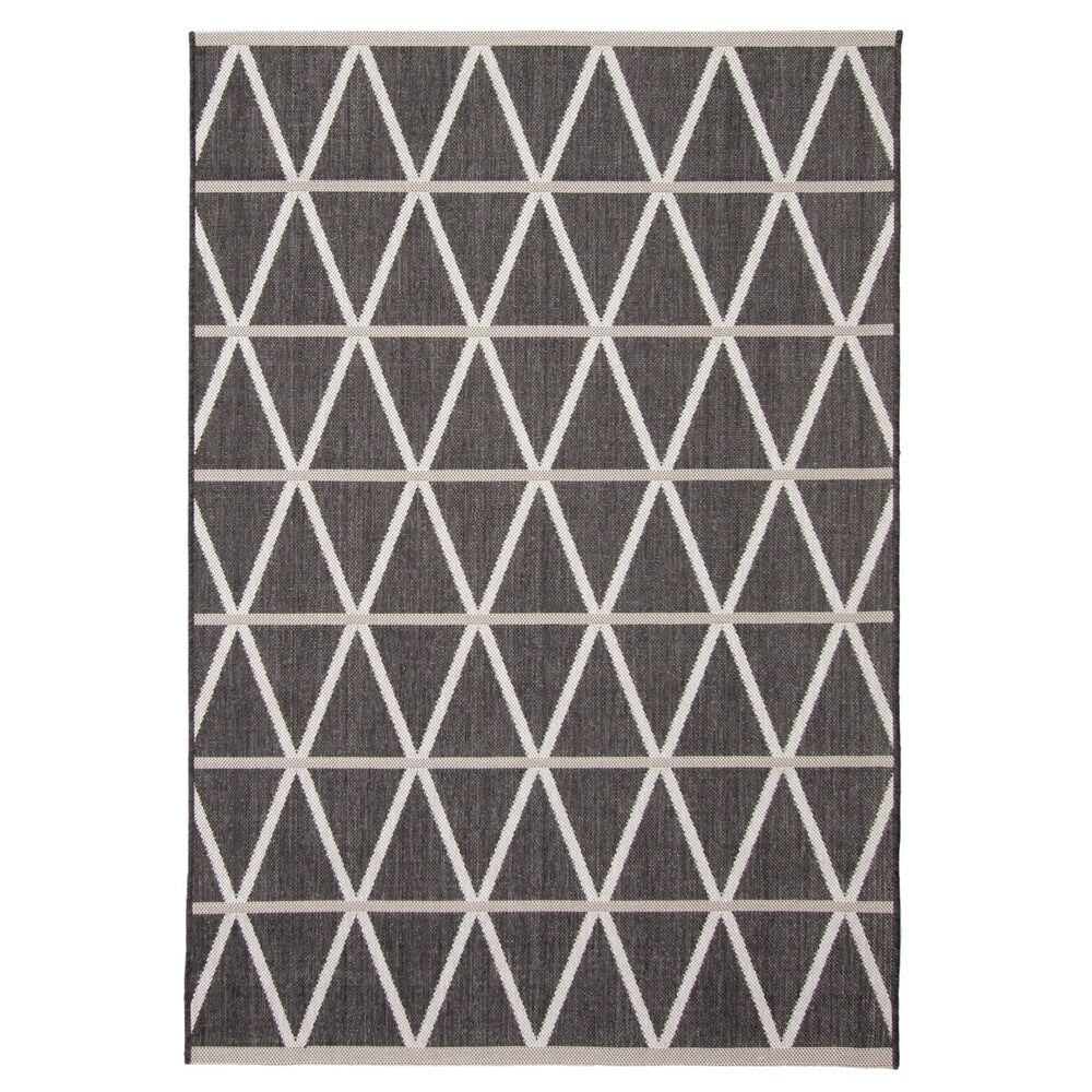 Grey Trellis Zarah Indoor/ Outdoor Soft Rug