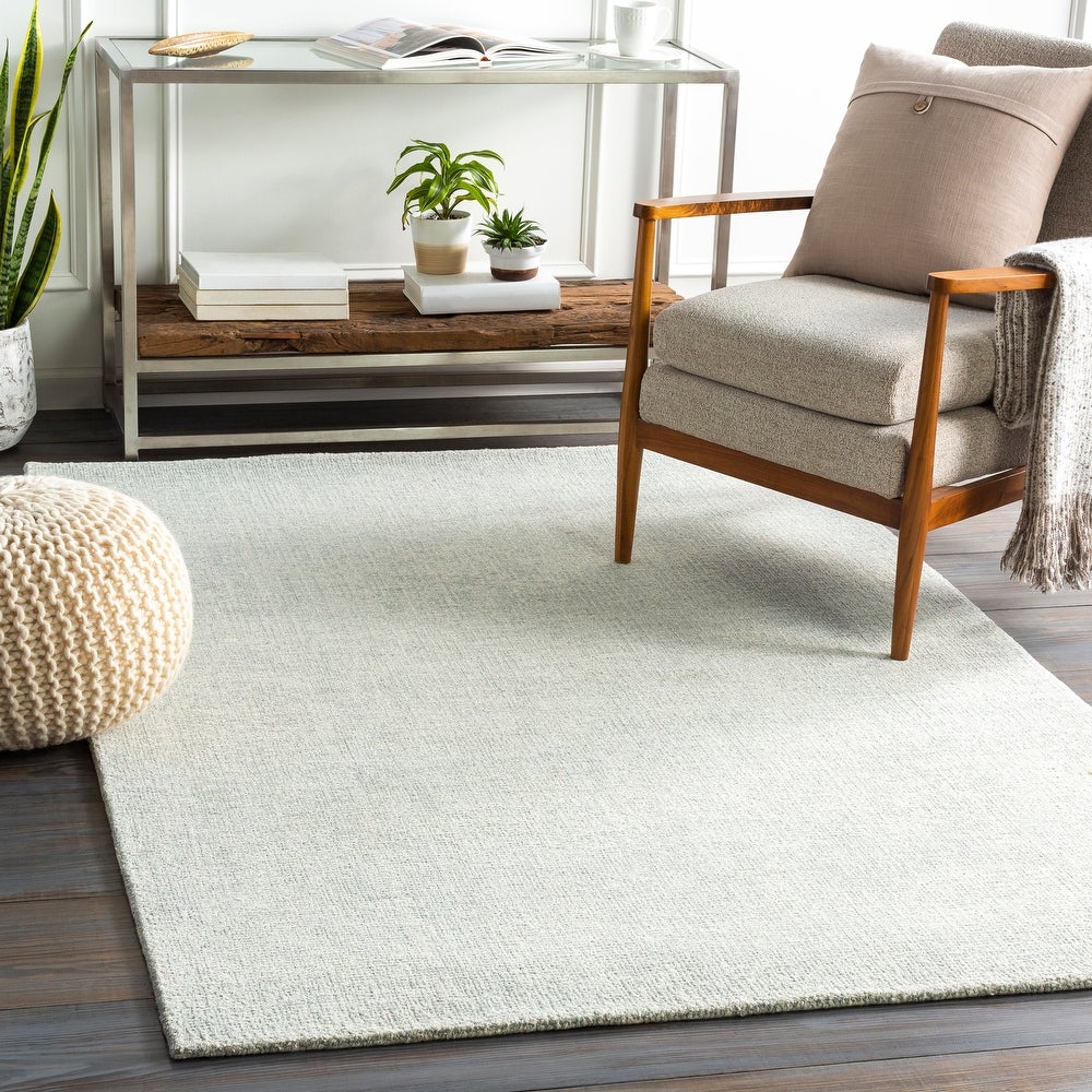 Hand Tufted Solid Area Rug