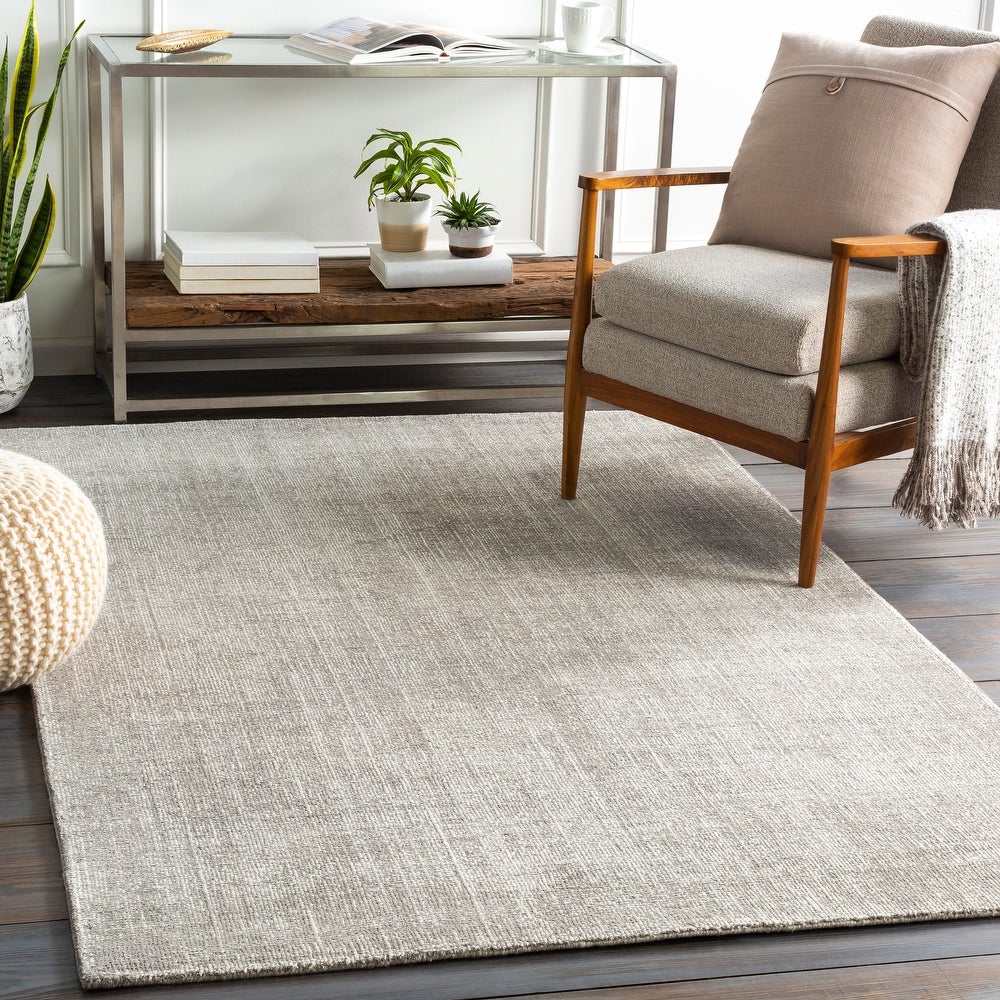 Hand Tufted Solid Area Rug