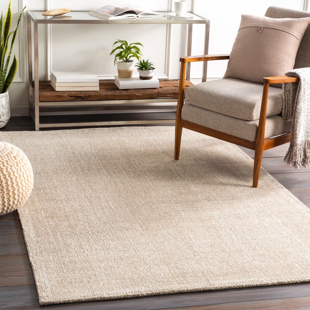 Hand Tufted Solid Area Rug