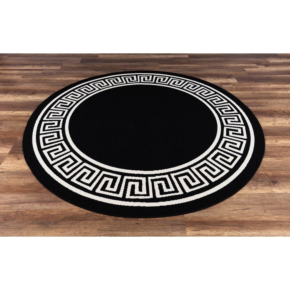 Greek Key High Quality Indoor Outdoor Area Rug