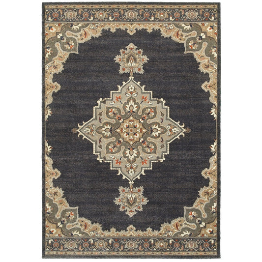Northsun Medallion Ivory/Brown Soft Area Rug