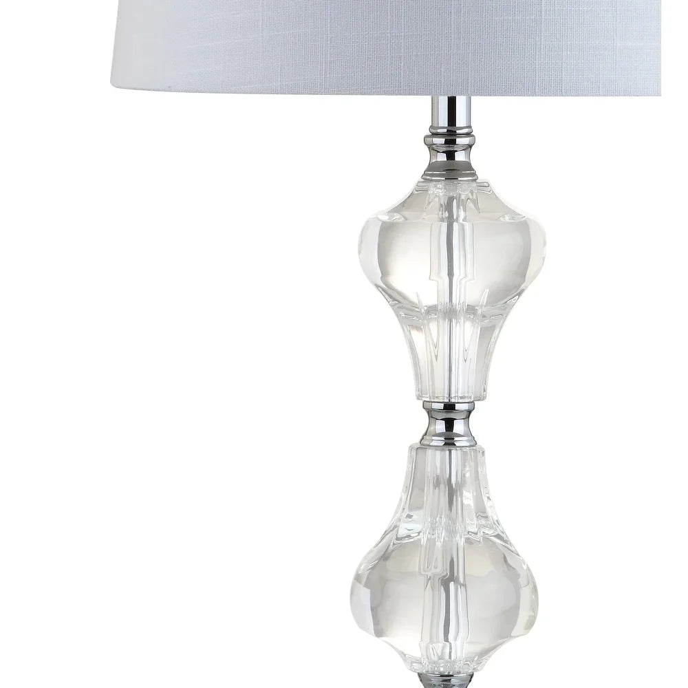 Graham 26" Crystal LED Table Lamp, Clear