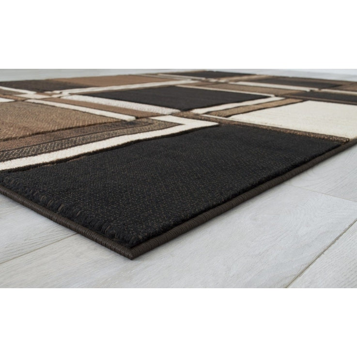 Modern Contemporary abstract Hand Carved Area Rug