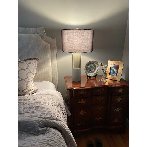 Hampton Hill Fulton Concrete Table Lamp