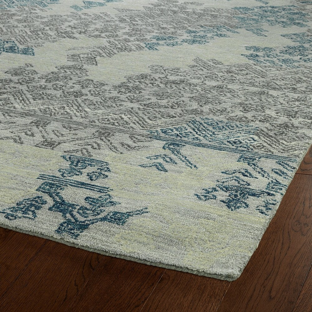 Ceneri Collection Grey Soft Area Rug