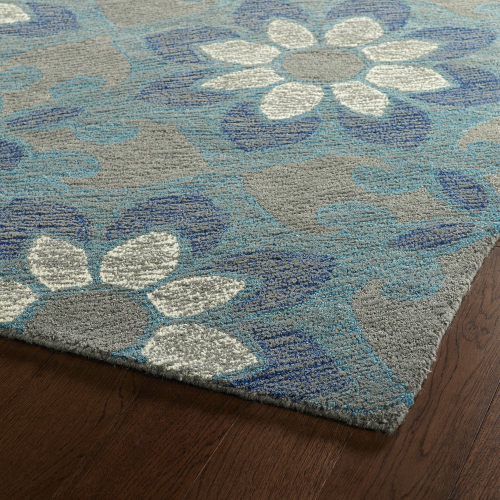 MONTAGE COLLECTION Grey Soft Area Rug