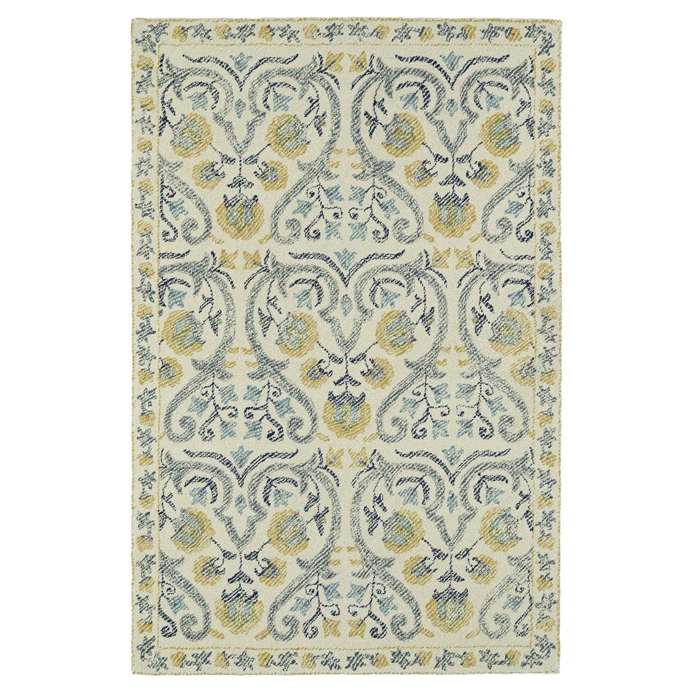 MONTAGE COLLECTION Ivory Soft Area Rug