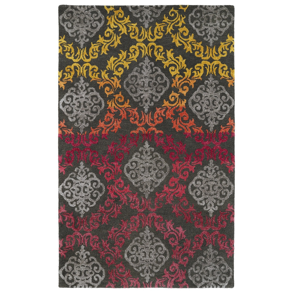 Divine Collection Fire Soft Area Rug