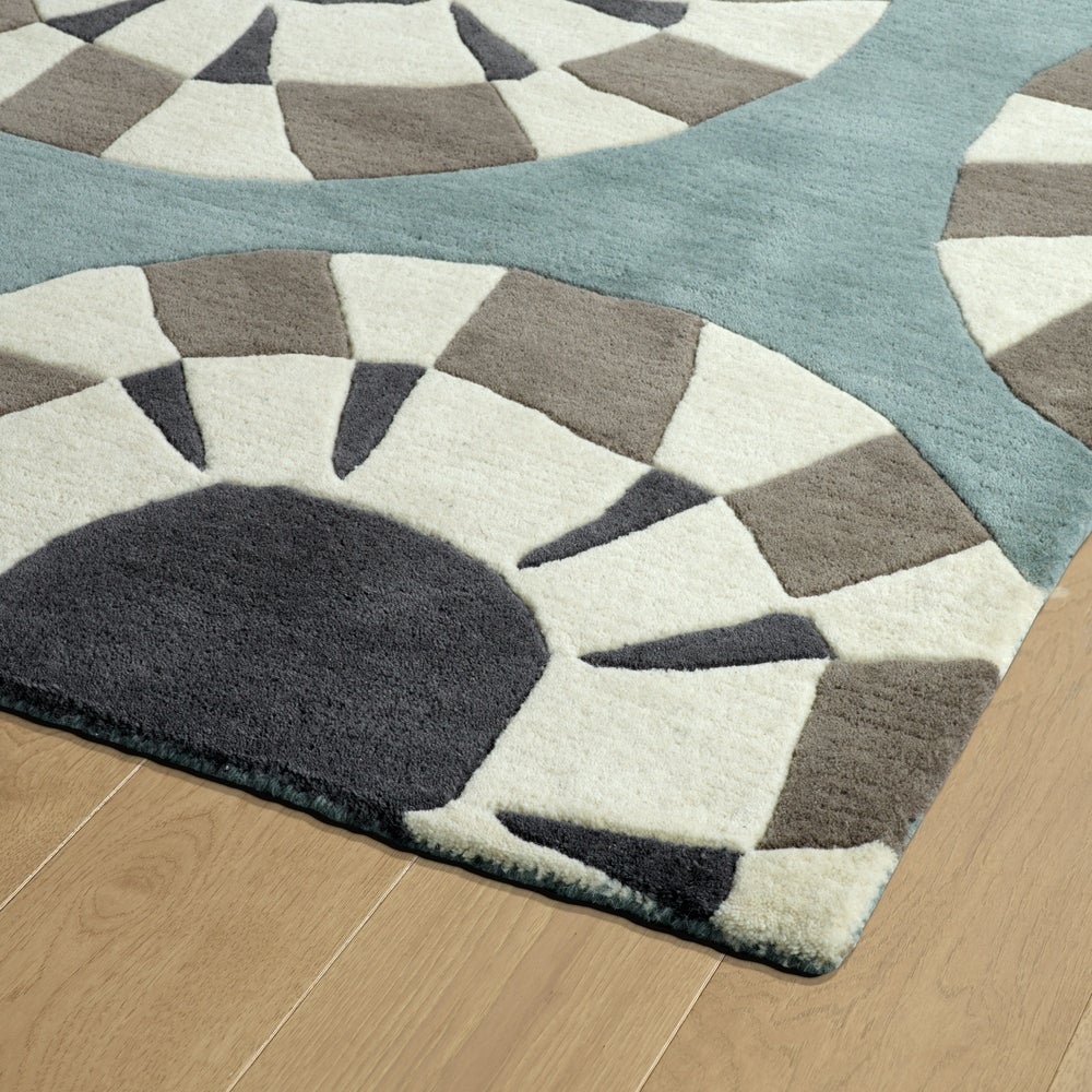 Origami Collection Soft Area  Rug