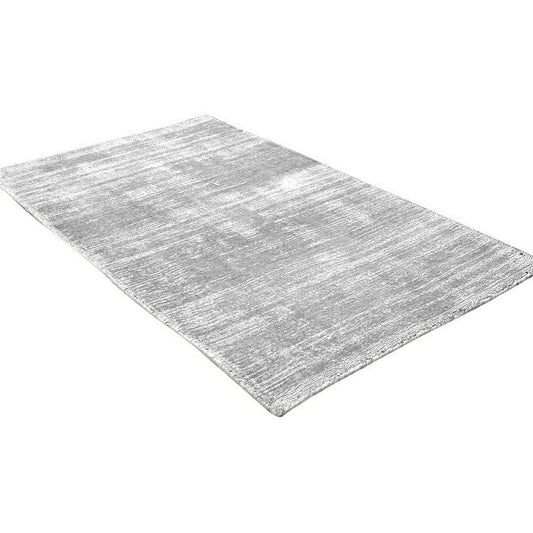 Handmade Hand-tufted Viscose Soft Solid Color Soft Area Rug