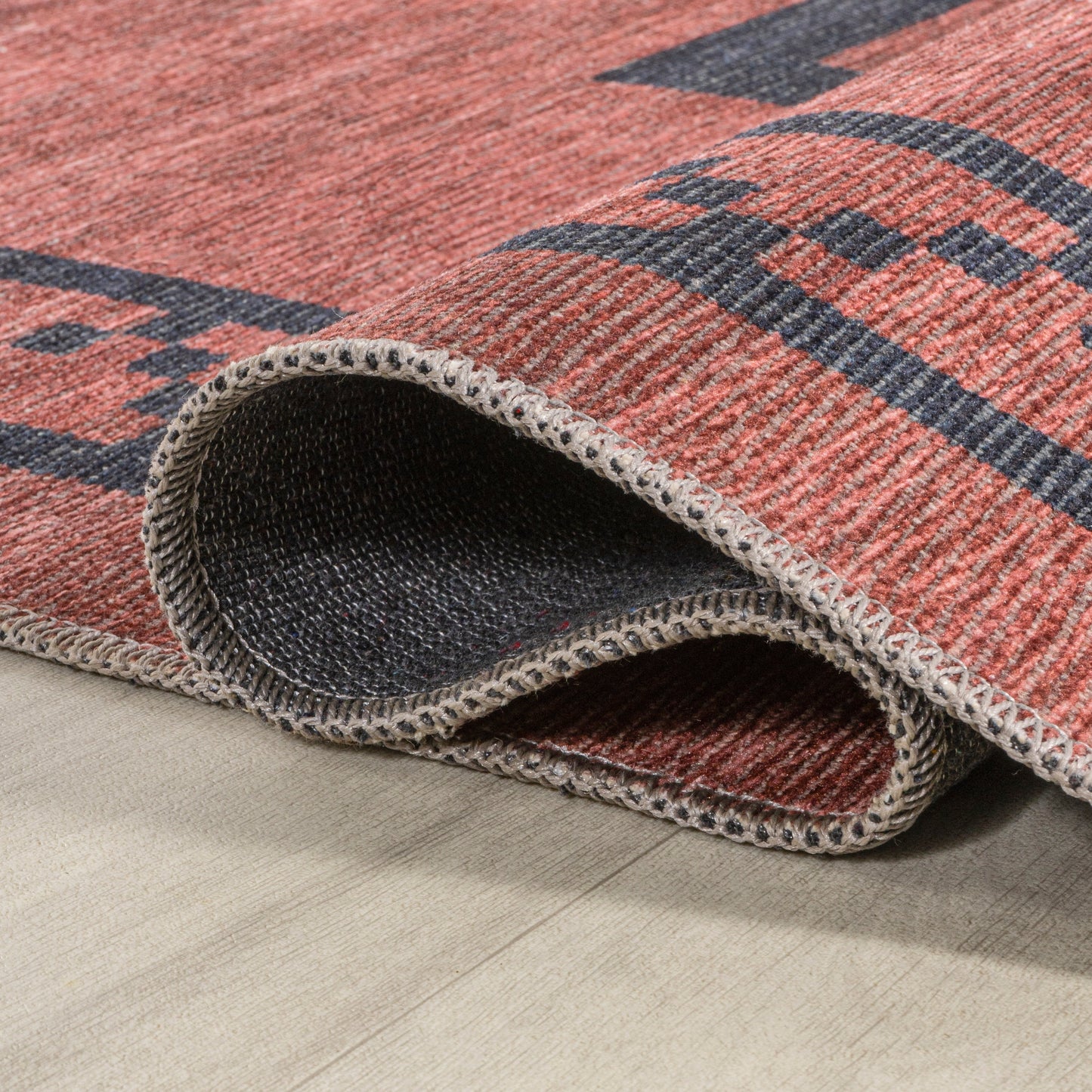 Rand Medallion Textured Weave Indoor/Outdoor Area Rug