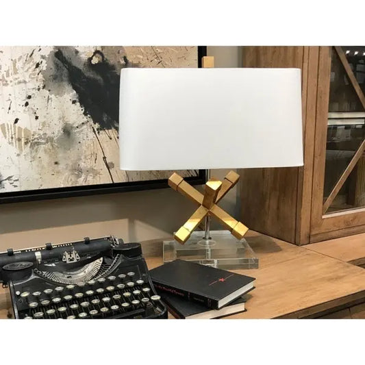 Jackson Square Jax Jacks Gold Table Lamp By Lucas McKEarn