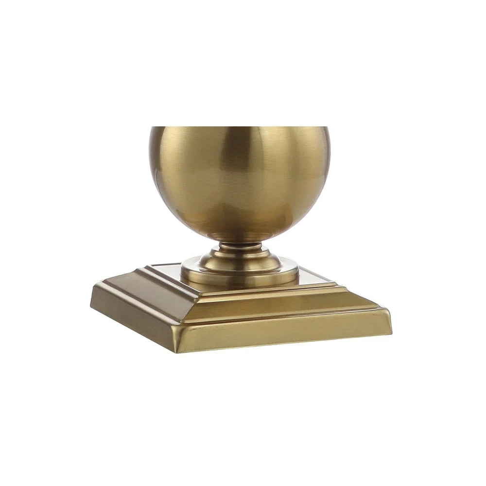June 33" Metal LED Table Lamp, Brass
