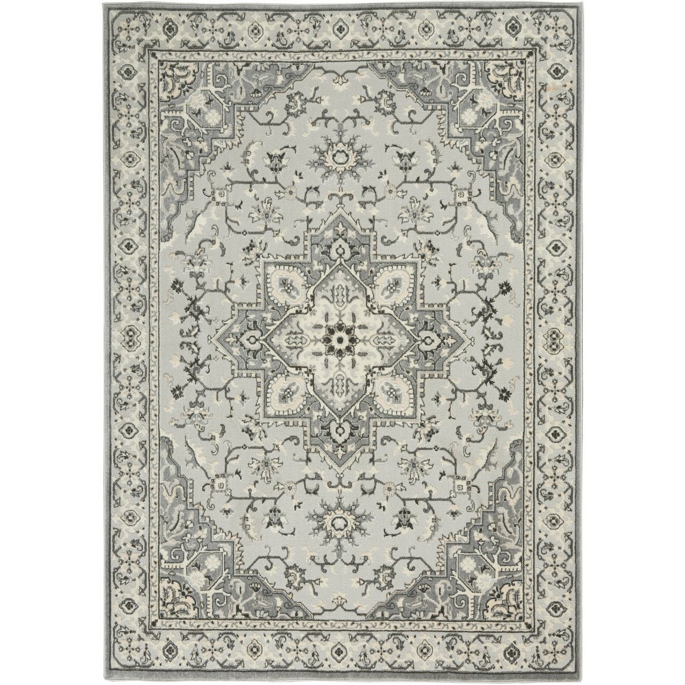 Vintage Persian Medallion Soft Area Rug