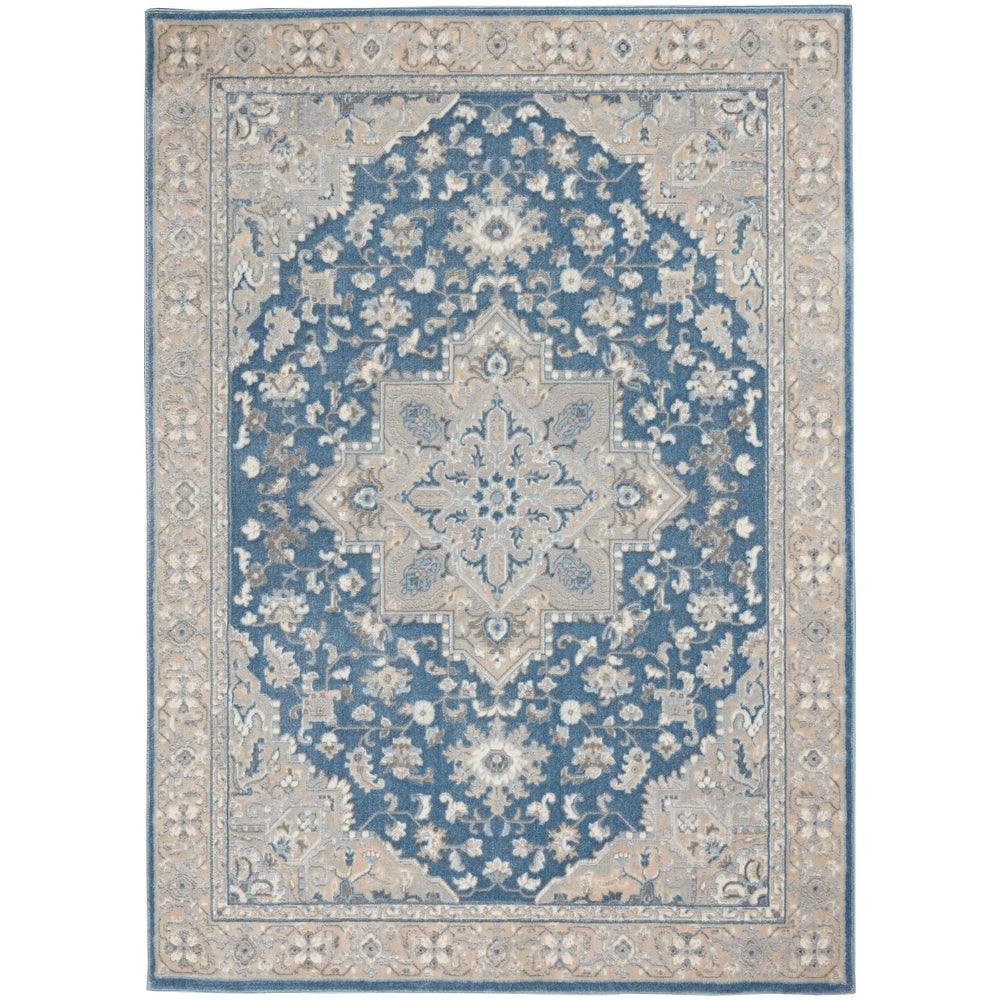 Vintage Persian Medallion Soft Area Rug