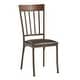 Keyaki Antique Bronze Finish Birch Accent Dining Chairs (Set of 2) by iNSPIRE Q Classic