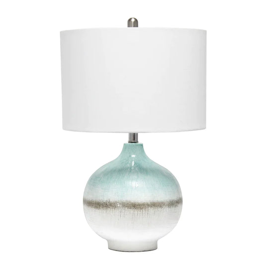 Lalia Home Bayside Horizon Table Lamp with Fabric Shade