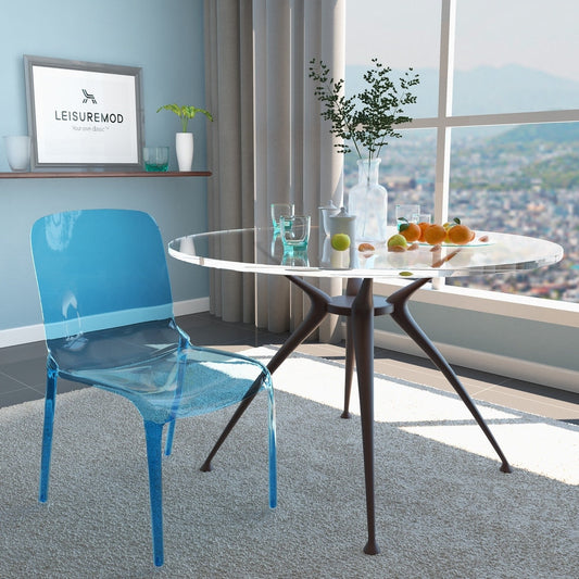 LeisureMod Murray Modern Stackable Kitchen & Dining Chair