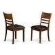 Lynfield Espresso Dining Chair - Set of 2 (Seat's Type Options)