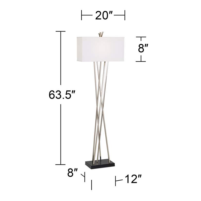 Possini Euro Design Asymmetry Floor Lamp