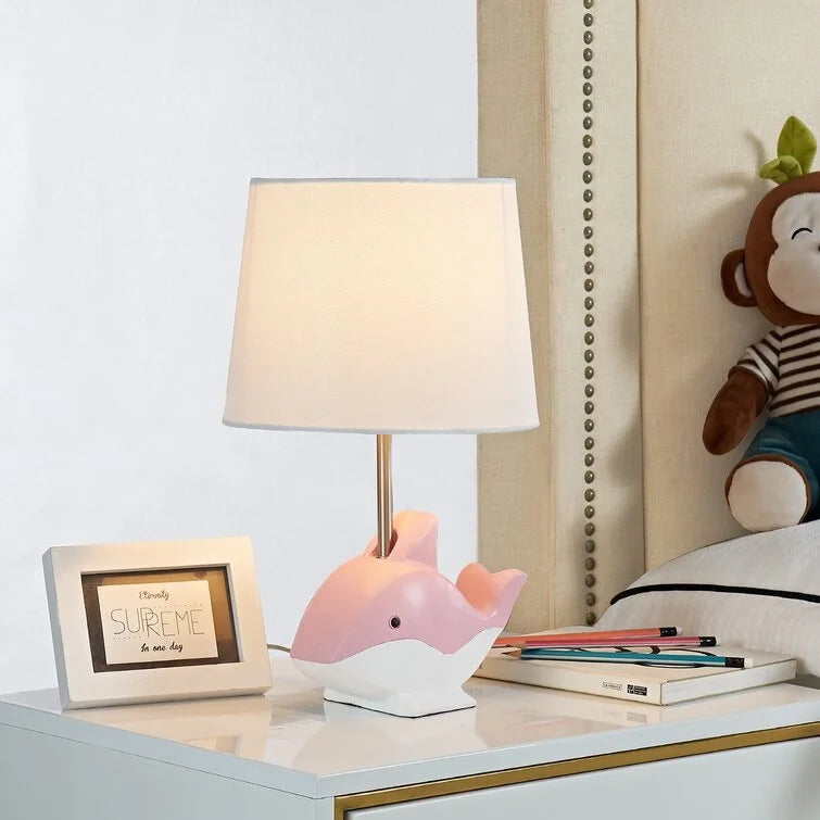 Maxax 15" Bedside Child/Kids Table Lamp