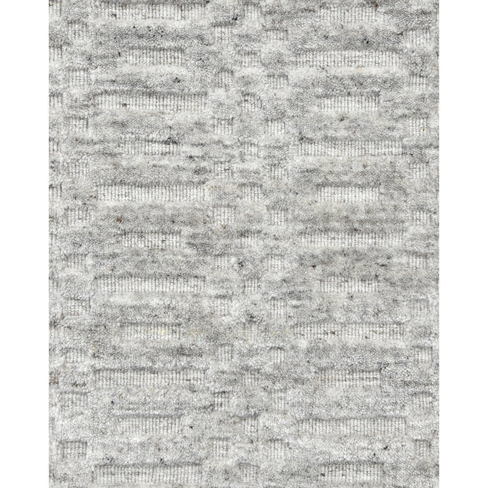 Michelle Solid Geometric Handmade Area Rug