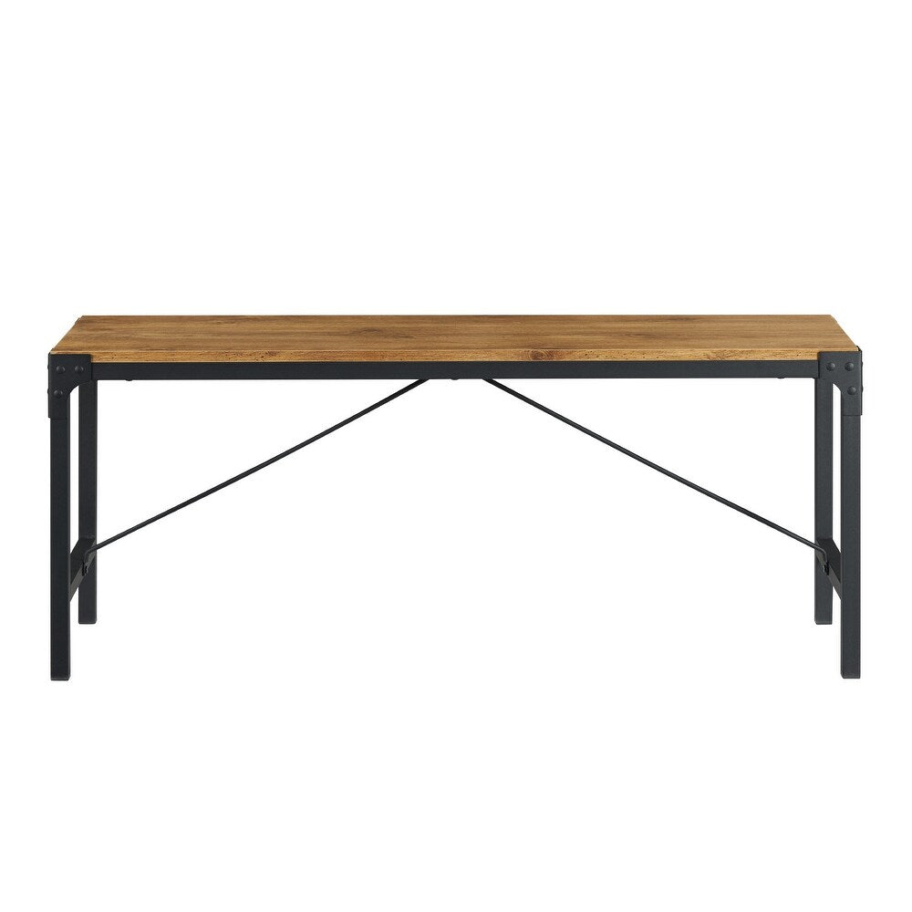 Middlebrook Designs 44-inch Angle Iron Dining Bench