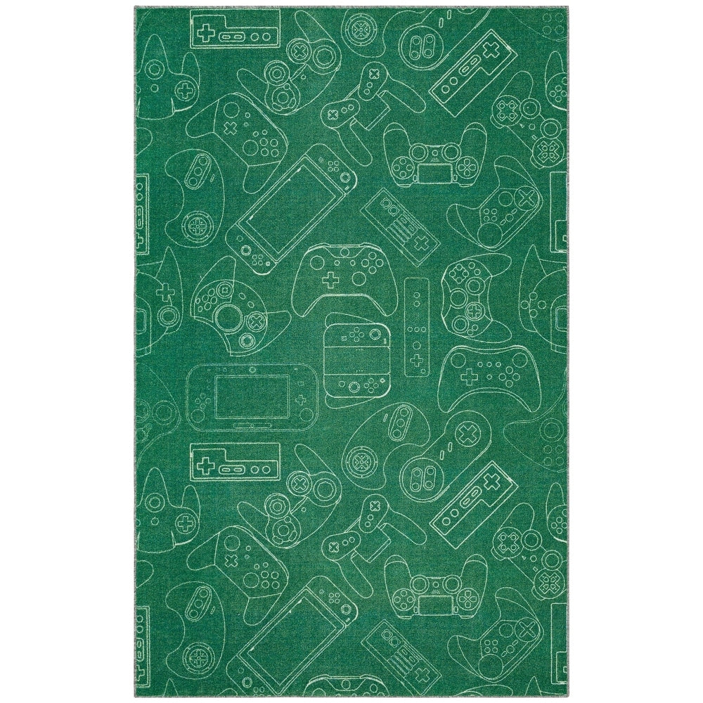 Home In Control Gamer Area Rug