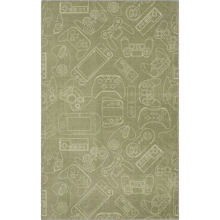 Home In Control Gamer Area Rug