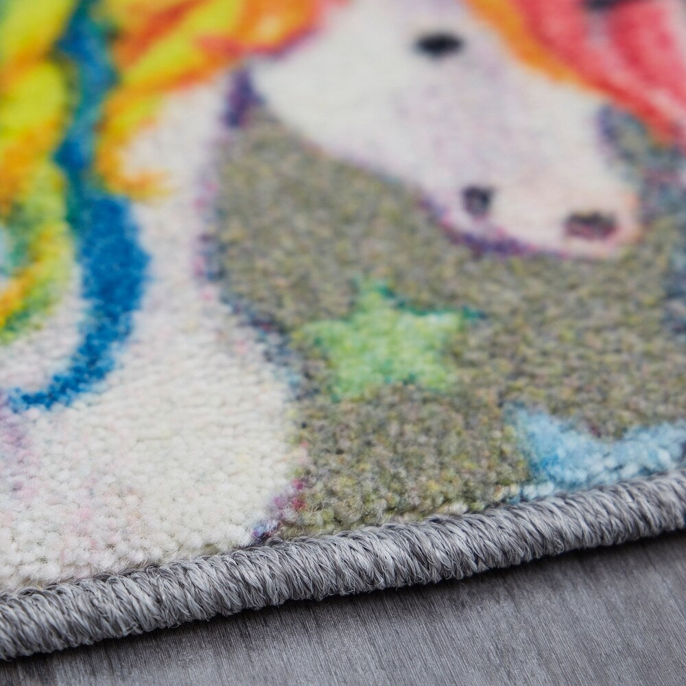 Unicorn Wish Kids Area Rug