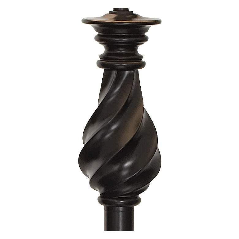 Restoration Bronze Swing Arm Floor Lamp by Regency Hill