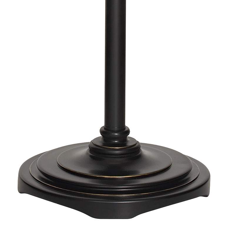 Restoration Bronze Swing Arm Floor Lamp by Regency Hill