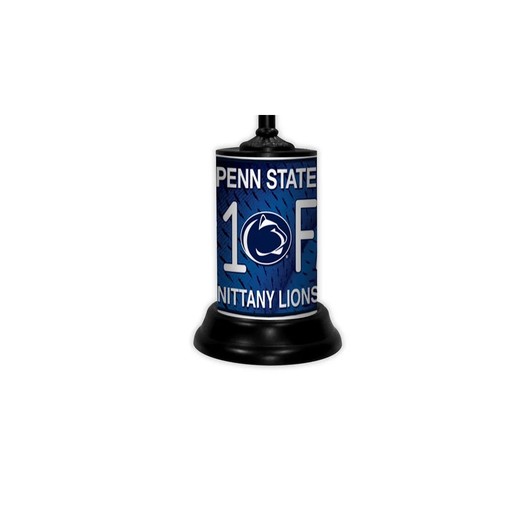 NCAA 18-inch Desk/Table Lamp with Shade, #1 Fan with Team Logo - Penn State Nittany Lions - 18x10x10