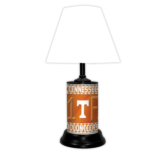 NCAA 18-inch Desk/Table Lamp with Shade, #1 Fan with Team Logo - Tennessee Volunteers - 18x10x10