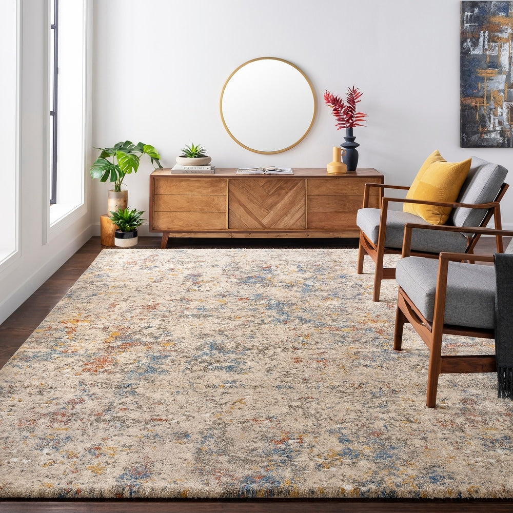 Plush Abstract Soft Area Rug – Joanna Home Decor