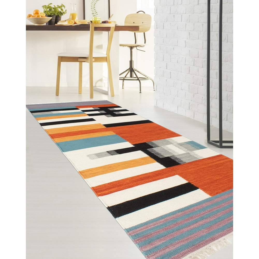 Handmade Flatweave Cole Area Soft Rug