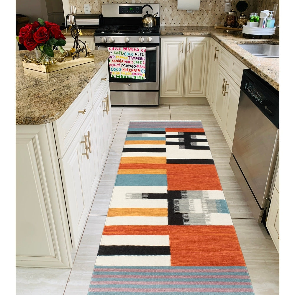 Handmade Flatweave Cole Area Soft Rug