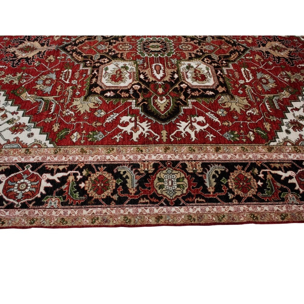 Fine Chobi Kamilla Red/Black Soft Area Rug