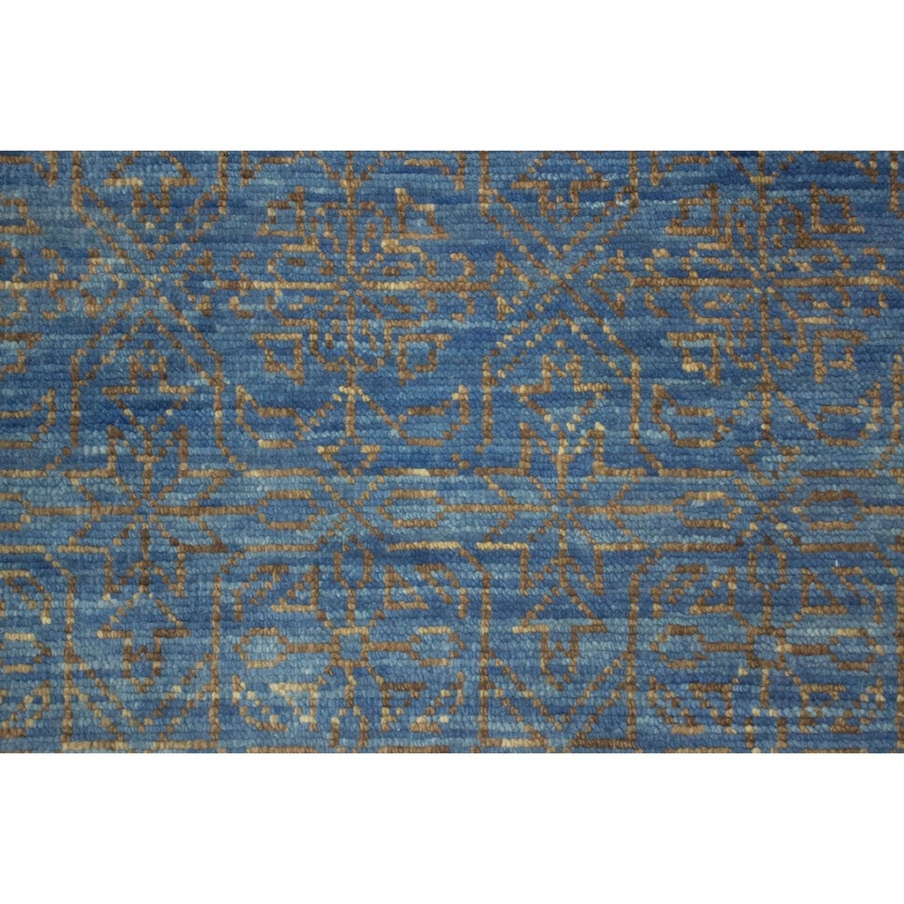 Noori Rug Fine Lilyana Blue/Brown Soft Area Rug