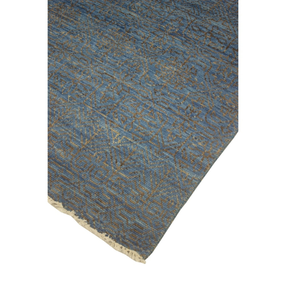 Noori Rug Fine Lilyana Blue/Brown Soft Area Rug