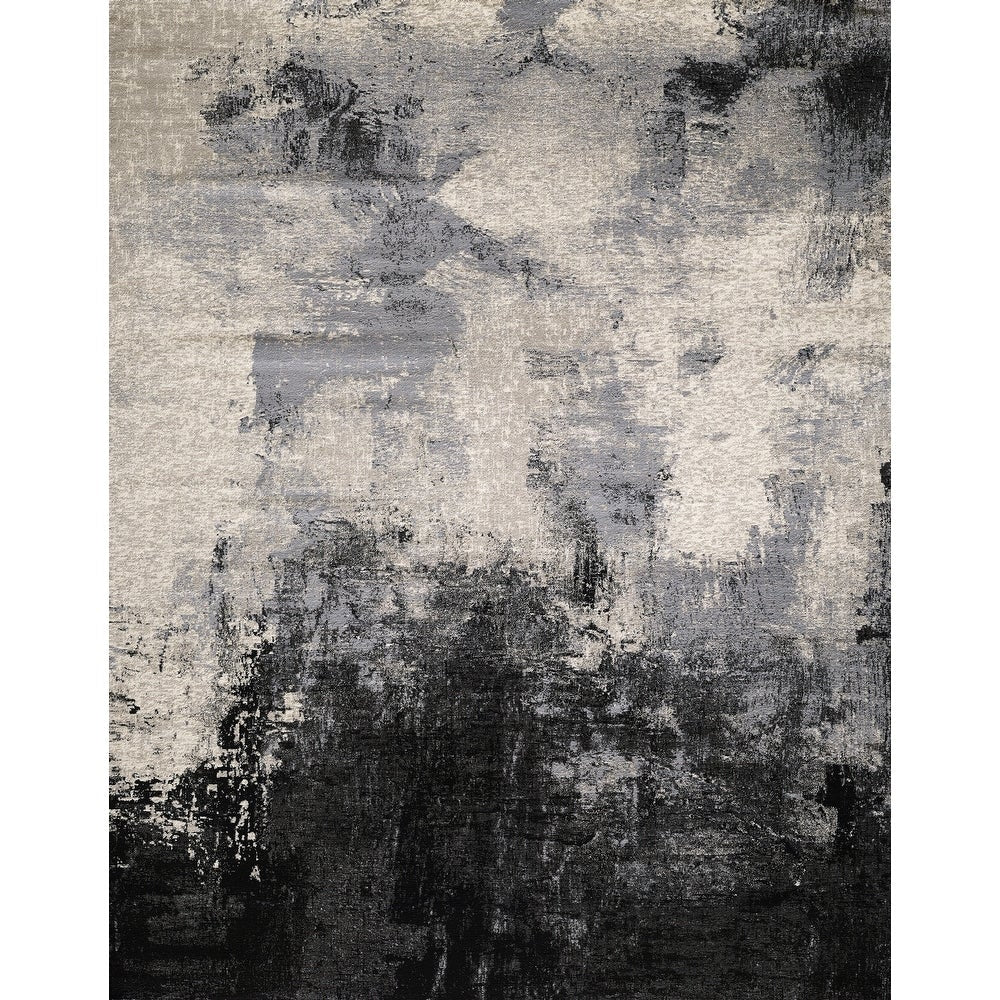 Lagoon Alice Distressed Abstract Modern Soft Area Rug