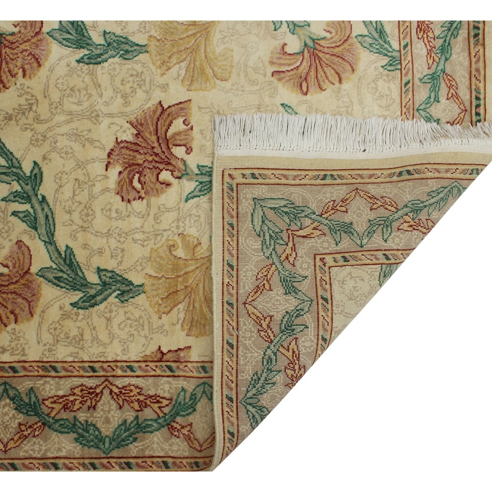 Pak-Persian Carnation Beige/Lt. Grey Soft Area Rug